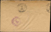 US Wisconsin, Hilbert 633, 638, 642 Fancy Cancel Cover